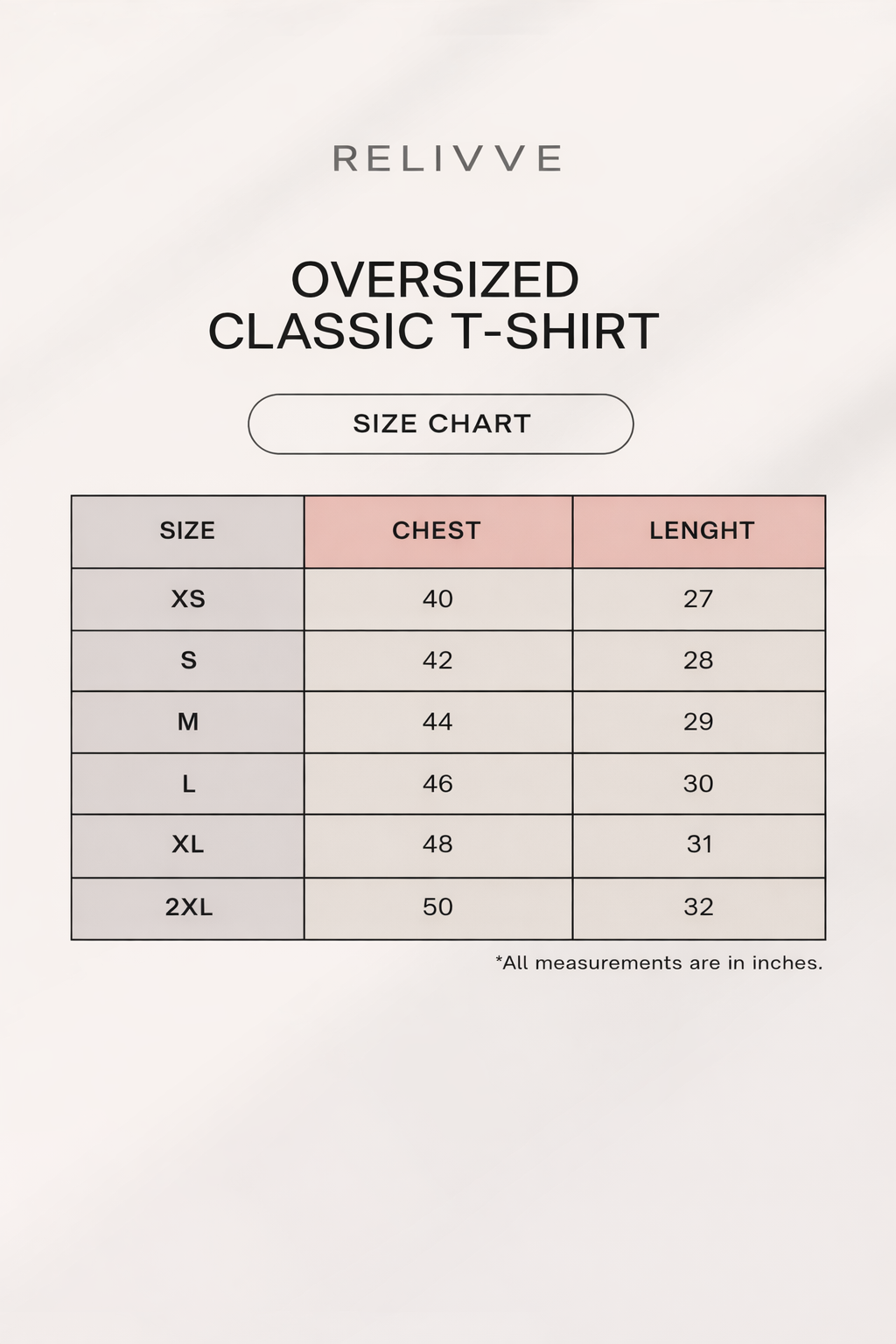 RELIVVE Signature Oversized Tee